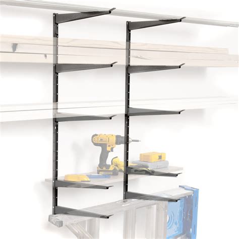 lowes metal shelving bracket|adjustable brackets for shelves lowe's.